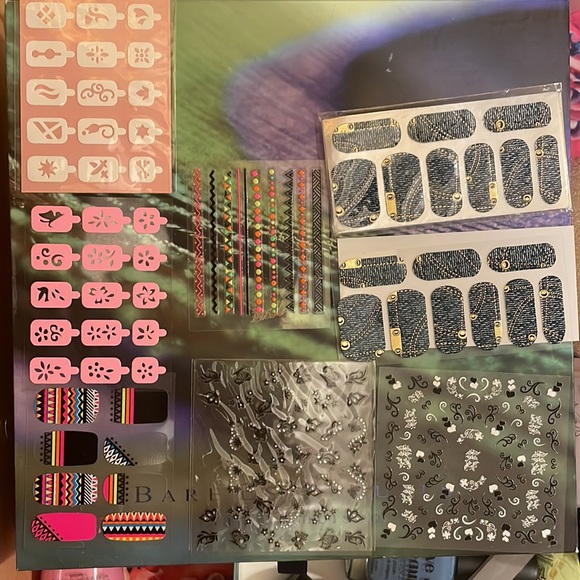 Color Craze nail polish bundle with stickers/embellishments - Picture 2 of 7